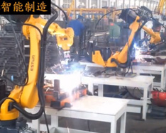 ESTUN 弧焊机器人-在农用车零部件生产线中的弧焊应用
